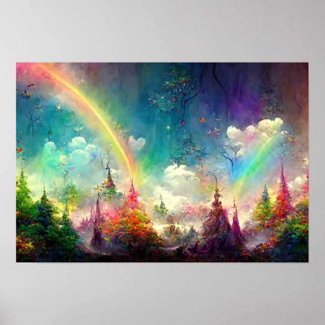Rainbow Forest Promised Land Poster (Front)