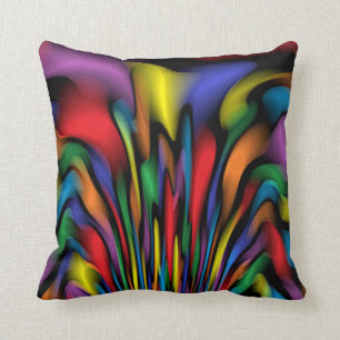 Rainbow Fountain Pillow