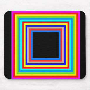 Rainbow Frame Mouse Mat