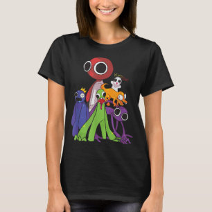 Rainbow Friends blue red orange green  T-Shirt