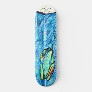 Rainbow Frog Skateboard