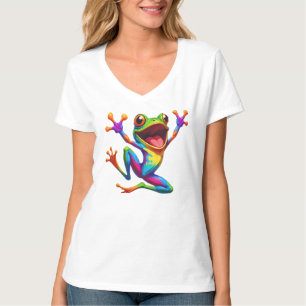 Rainbow Frog  T-Shirt