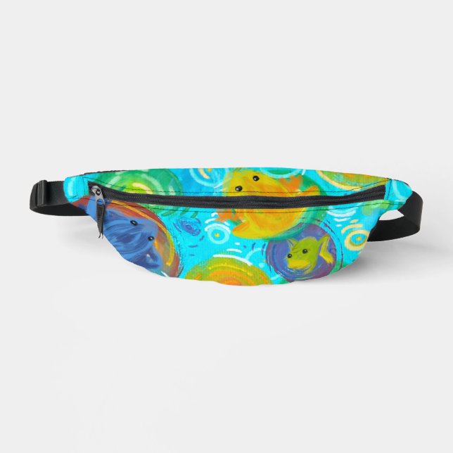 Rainbow Frogs Fanny Pack (Front)