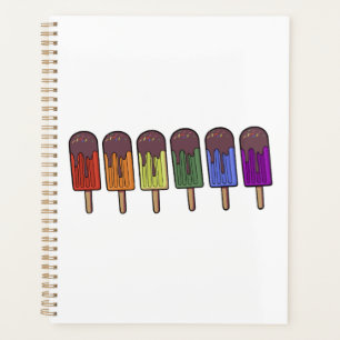 Rainbow Frozen pop Parade Planner