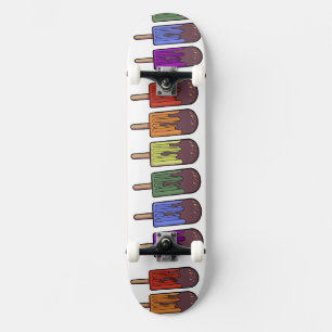 Rainbow Frozen pop Parade Skateboard
