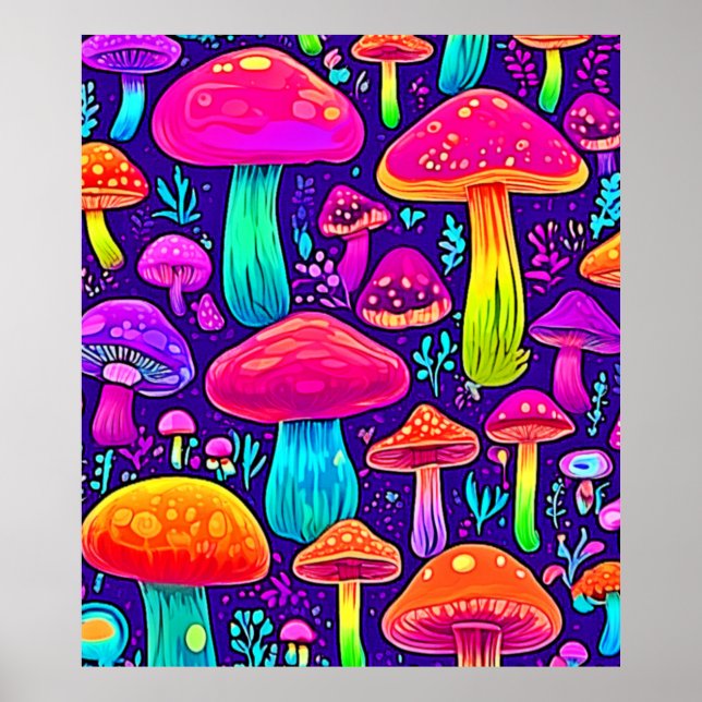 Rainbow Fungus: Cartoon Dream Poster (Front)