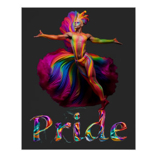 Rainbow Fusion 2: Gay Pride Statement Poster