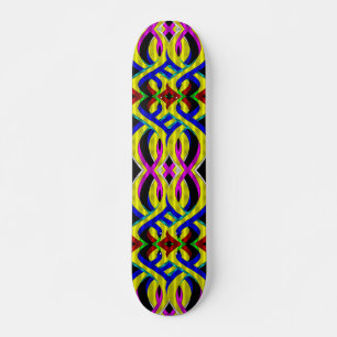 Rainbow Fusion (Skateboard Deck) Skateboard