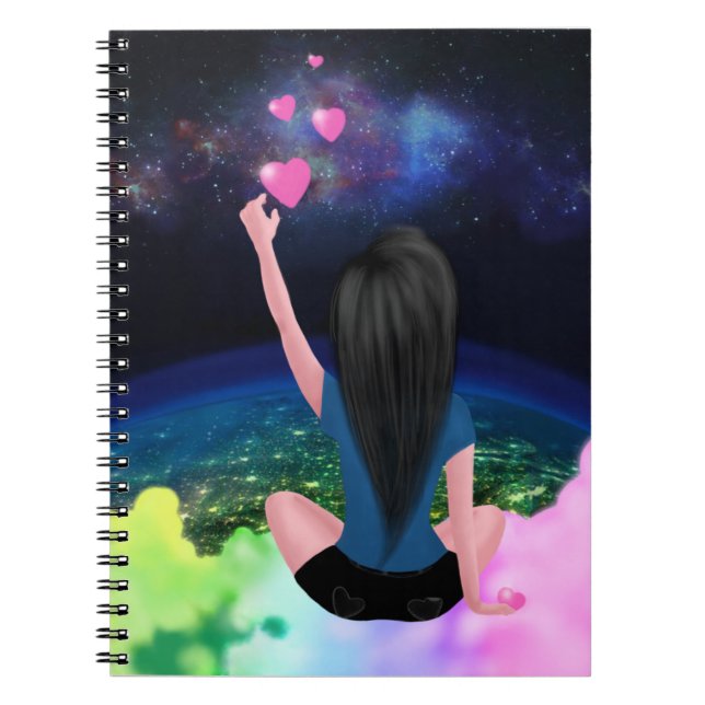 Rainbow Galaxy Notebook (Front)