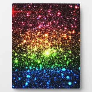 Rainbow Galaxy Plaque