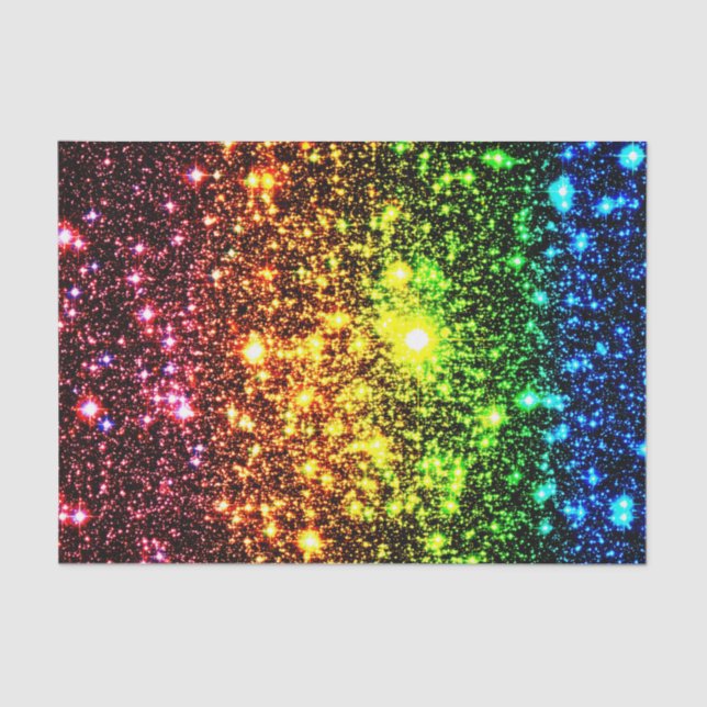 Rainbow Galaxy Tissue Paper (Front)