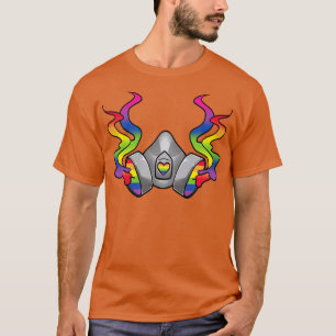 Rainbow Gas Mask T-Shirt