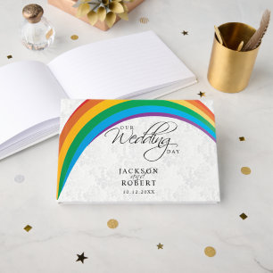Rainbow Gay - Our Wedding Day - Guestbook