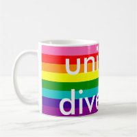 Rainbow Gay Pride LGBT Original 8 Stripes Flag Mug