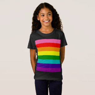 Rainbow Gay Pride LGBT Original 8 Stripes Flag T-Shirt