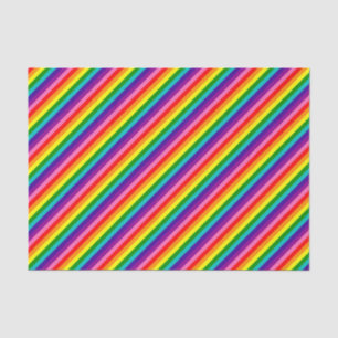 Rainbow Gay Pride LGBT Original 8 Stripes Flag Tissue Paper
