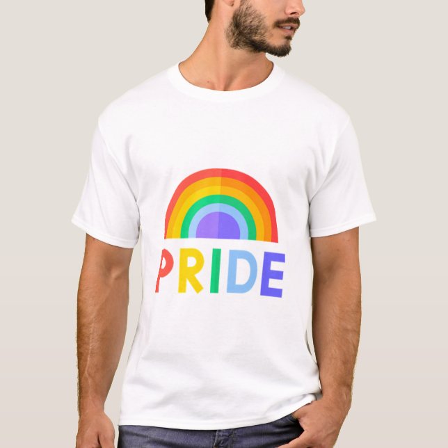 Rainbow Gay Pride Parade T-Shirt (Front)