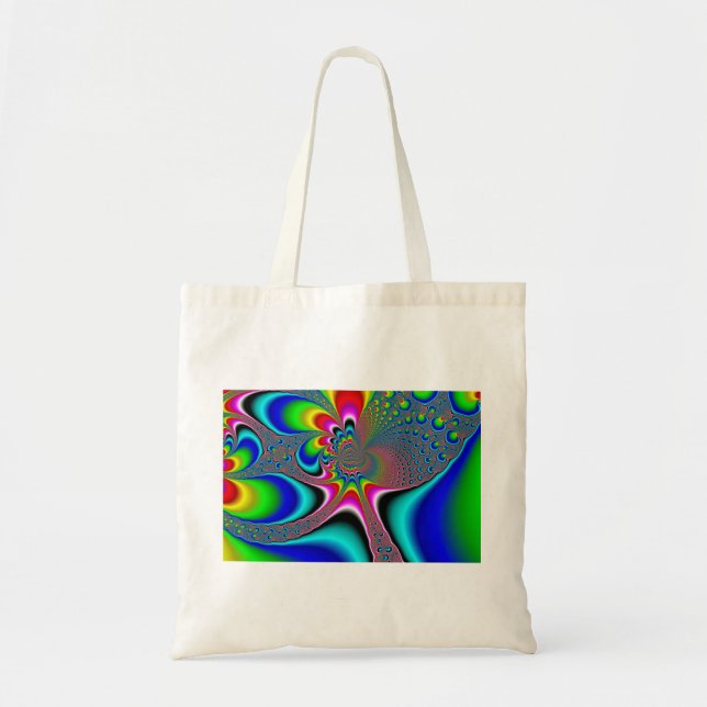 Rainbow Generator - Fractal Tote Bag (Front)