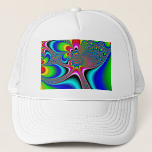 Rainbow Generator - Fractal Trucker Hat