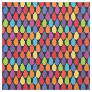Rainbow Geometric Pattern Fabric