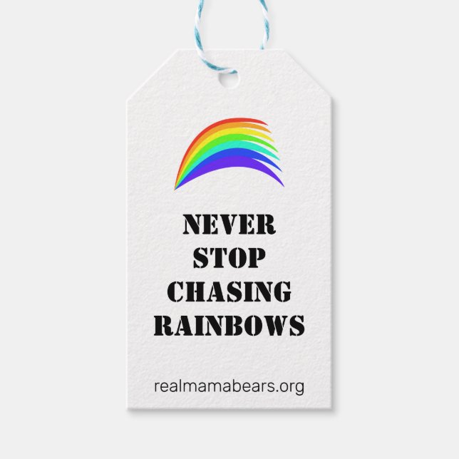 Rainbow Gift Tag (Front)