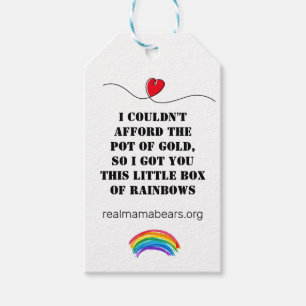 Rainbow Gift Tag