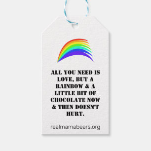 Rainbow Gift Tag