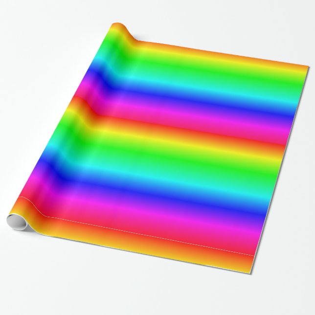 Rainbow Gift Wrap (Unrolled)