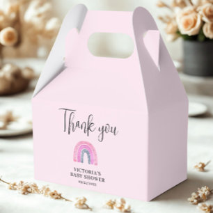  Rainbow Girl Baby Shower Favour Box