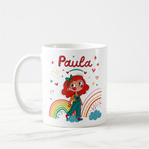Rainbow Girl Paula 2 Coffee Mug