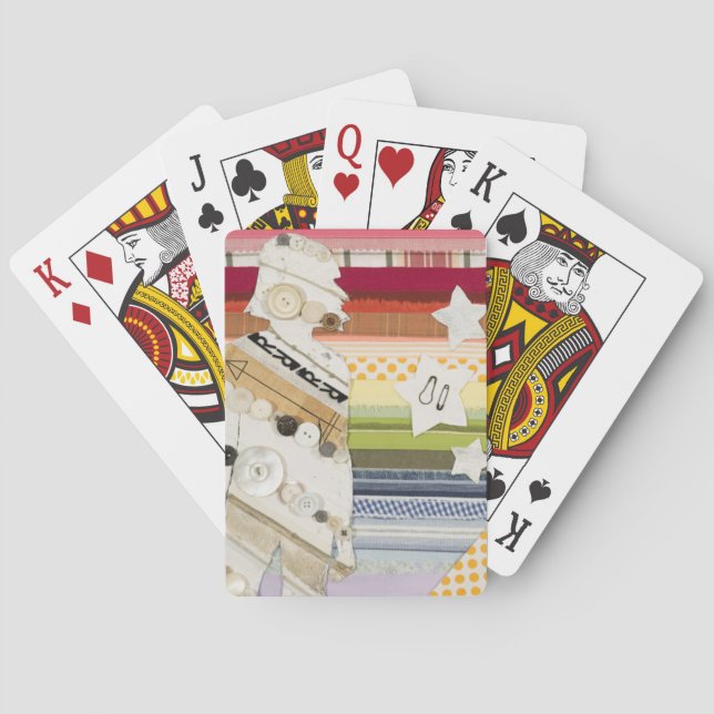 Rainbow Girl Playing Cards (Back)