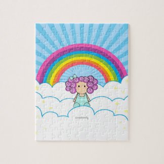 Rainbow Girl Puzzle Gift
