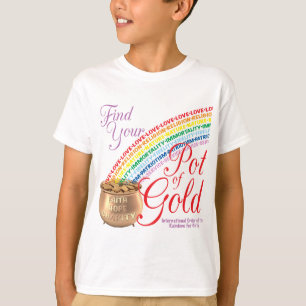 Rainbow Girls Find Your Pot of Gold T-Shirt