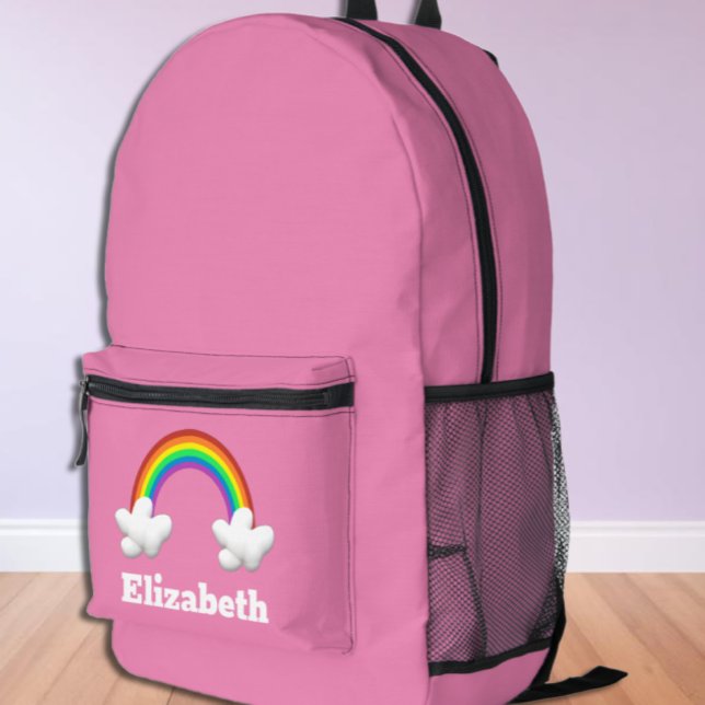 Rainbow Girls Printed Backpack (Creator Uploaded)