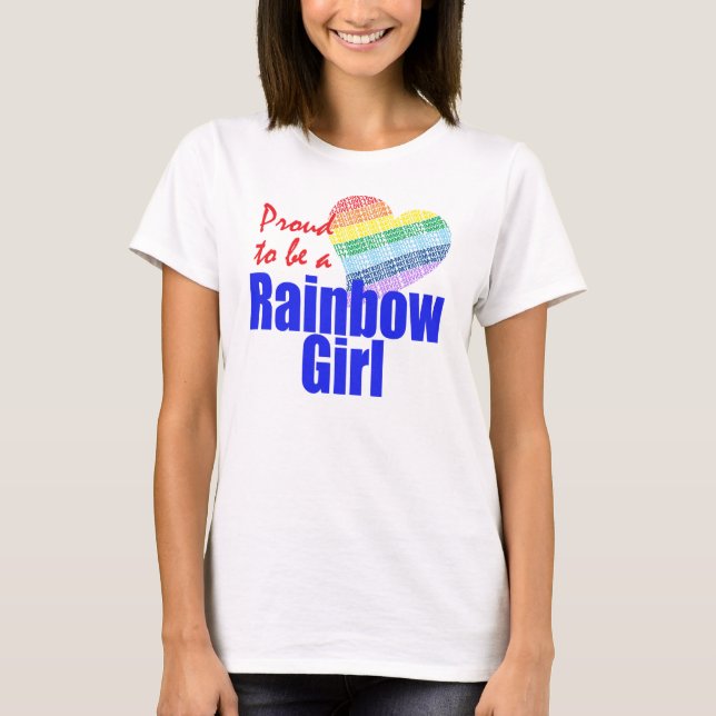 Rainbow Girls T-shirt (Front)