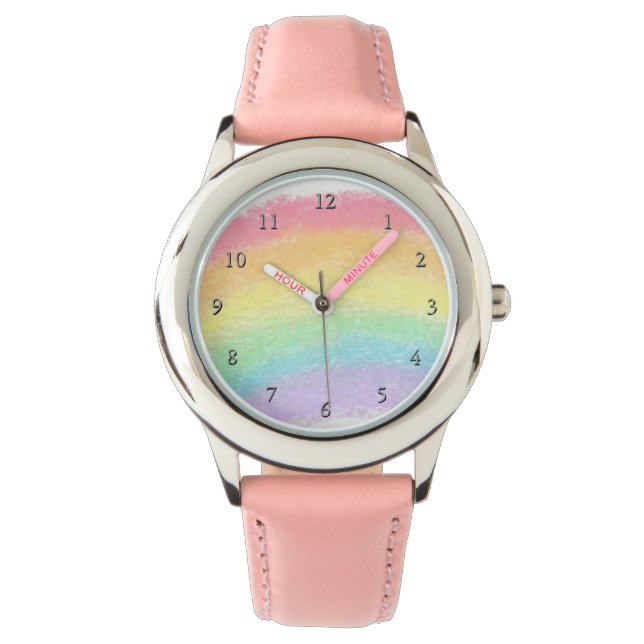 Rainbow Girly Watch (Front)