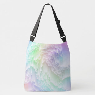 Rainbow Glitch Crossbody Bag