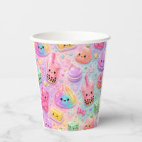 Rainbow Glitter Dumpling Squishies Birthday Party