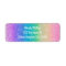 Rainbow Glitter Sparkle Glam Party Invitation