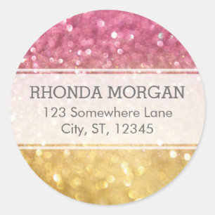 Rainbow Glitter Stickers