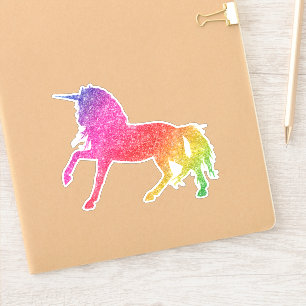 Rainbow Glitter Unicorn Pretty Horse Sparkle