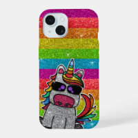 Rainbow Glitter Unicorn Sparkly Gold Sparkles LGBT