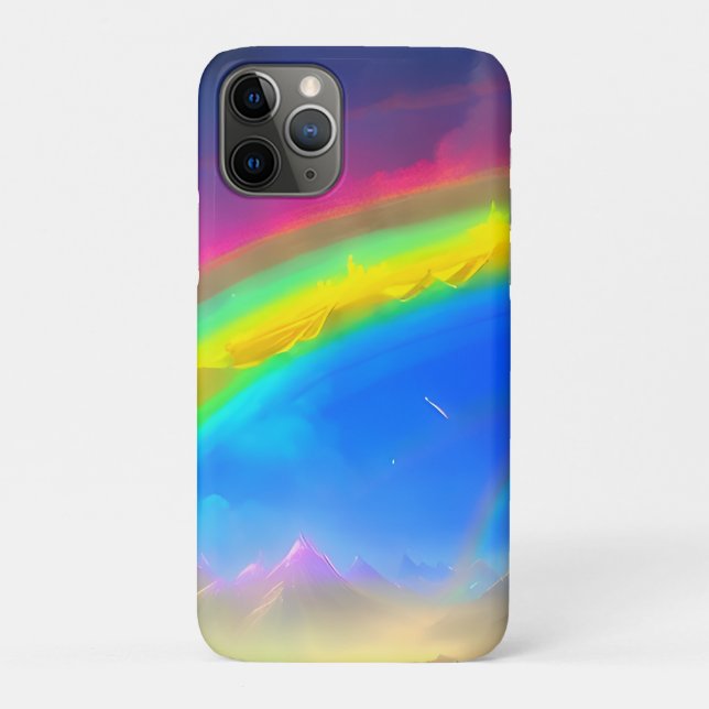 Rainbow Glow Sky Case-Mate iPhone Case (Back)