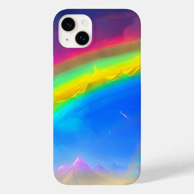 Rainbow Glow Sky Case-Mate iPhone Case (Back)