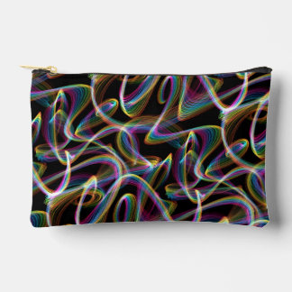 rainbow glowstick lightpainting : accessory pouch