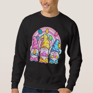 Rainbow Gnome Easter Women Easter Outfit Easter G Sweatshirt