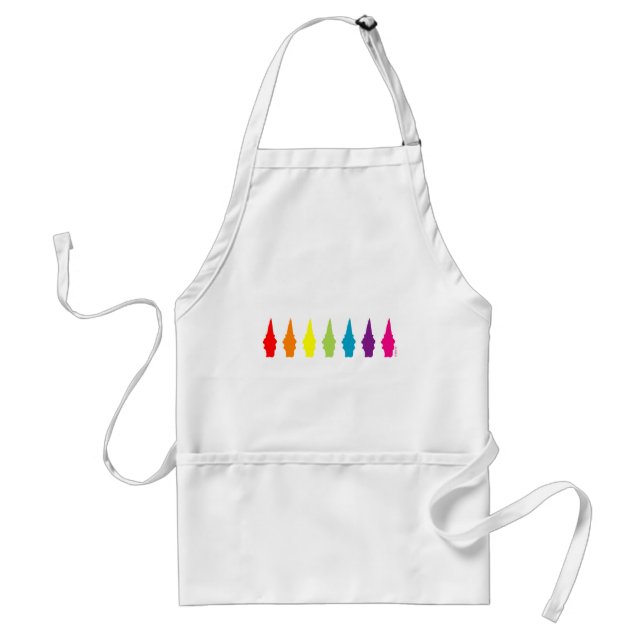 Rainbow Gnomes Standard Apron (Front)