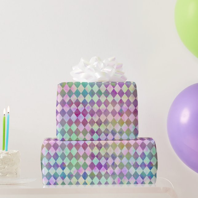 RAINBOW GOTHIC WRAPPING PAPER (Party Gifts)