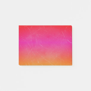 Rainbow Gradient Abstract Art Post-it Notes