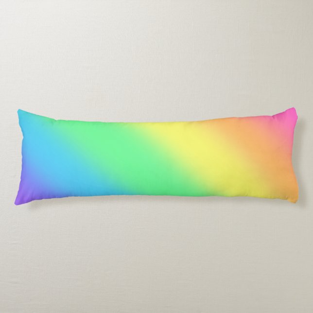 Rainbow Gradient Body Cushion (Front)